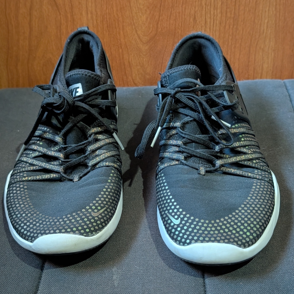 Nike Black and White Athletic Shoes
